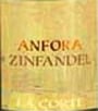 La Corte Anfora Zinfandel 2002 Front Label