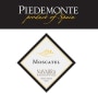 Piedemonte Moscatel 2013 Front Label