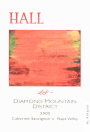 Hall Diamond Mountain District Cabernet Sauvignon 2005 Front Label