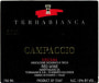 Terrabianca  Campaccio 2001 Front Label