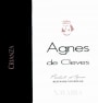 Piedemonte Agnes de Cleves Crianza 2012 Front Label