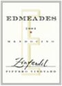 Edmeades Mendocino Zinfandel 2003 Front Label