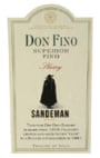 Sandeman Don Fino Dry Sherry Front Label