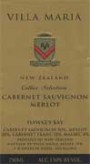 Villa Maria Cellar Select Cabernet Sauvignon-Merlot 2002 Front Label