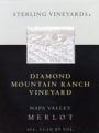 Sterling Diamond Mountain Ranch Merlot 1997 Front Label
