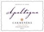 Apaltagua Estate Carmenere 2002 Front Label