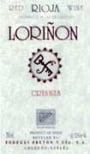 Breton Lorinon Crianza Rioja 2001 Front Label