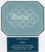 Marques de Riscal Tempranillo 2001 Front Label