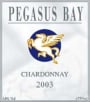 Pegasus Bay Chardonnay 2001 Front Label