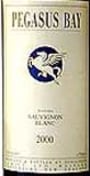 Pegasus Bay Wairarapa Sauvignon Blanc 2002 Front Label