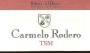 Carmelo Rodero TSM 2011 Front Label