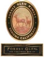 Forest Glen Barrel Select Merlot 2002 Front Label