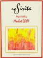 Sirita Merlot 2001 Front Label