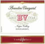 Beaulieu Vineyard Napa Zinfandel 2002 Front Label