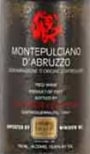 Monti Montepulciano d'Abruzzo 2003 Front Label