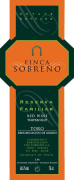 Finca Sobreno Reserva de la Familia 2009 Front Label