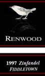 Renwood Fiddletown Zinfandel 1997  Front Label