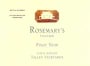 Talley Rosemary's Vineyard Pinot Noir 2001 Front Label