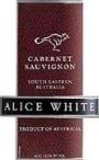 Alice White Cabernet Sauvignon 2003 Front Label
