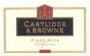 Cartlidge & Browne Pinot Noir 2003 Front Label