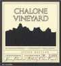 Chalone Syrah 2002 Front Label