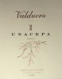 Valduero UnaCepa 2011 Front Label