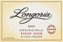 Longoria Fe Ciega Vineyard Pinot Noir 2002 Front Label