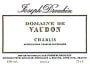 Domaine Drouhin Vaudon Chablis 2003 Front Label