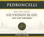 Pedroncelli Fume Blanc 2002 Front Label