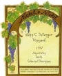Nickel & Nickel John C. Sullenger Vineyard Cabernet Sauvignon 2001 Front Label
