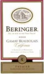 Beringer Gamay Beaujolais 2003 Front Label