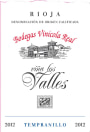 Bodegas Vinicola Real Vina Los Valles Joven 2012 Front Label