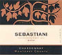 Sebastiani Sonoma Cask Chardonnay 2002 Front Label