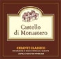Castello di Monastero Chianti Classico 2001 Front Label