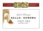 Gallo of Sonoma Pinot Gris 2003 Front Label