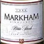 Markham Petite Sirah 2002 Front Label