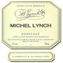 Michel Lynch Cabernet Sauvignon 2001 Front Label