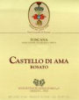 Castello di Ama Rosato 1998 Front Label