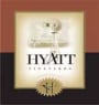 Hyatt Merlot 2001 Front Label
