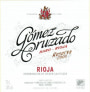 Gomez Cruzado Reserva 2008 Front Label