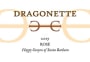 Dragonette Cellars  Rose 2015 Front Label