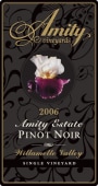 Amity Amity Estate Pinot Noir 2006 Front Label