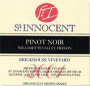 St. Innocent Brickhouse Pinot Noir 2001 Front Label