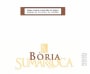 Sumarroca Boria 2012 Front Label
