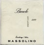 Massolino Barolo 2000 Front Label