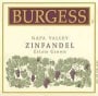 Burgess Zinfandel 2000 Front Label