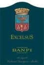 Banfi Excelsus 2000 Front Label