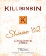 Killibinbin Shiraz 2002 Front Label