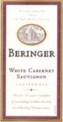 Beringer White Cabernet Sauvignon 2003 Front Label