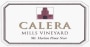Calera Mills Vineyard Pinot Noir 2006 Front Label